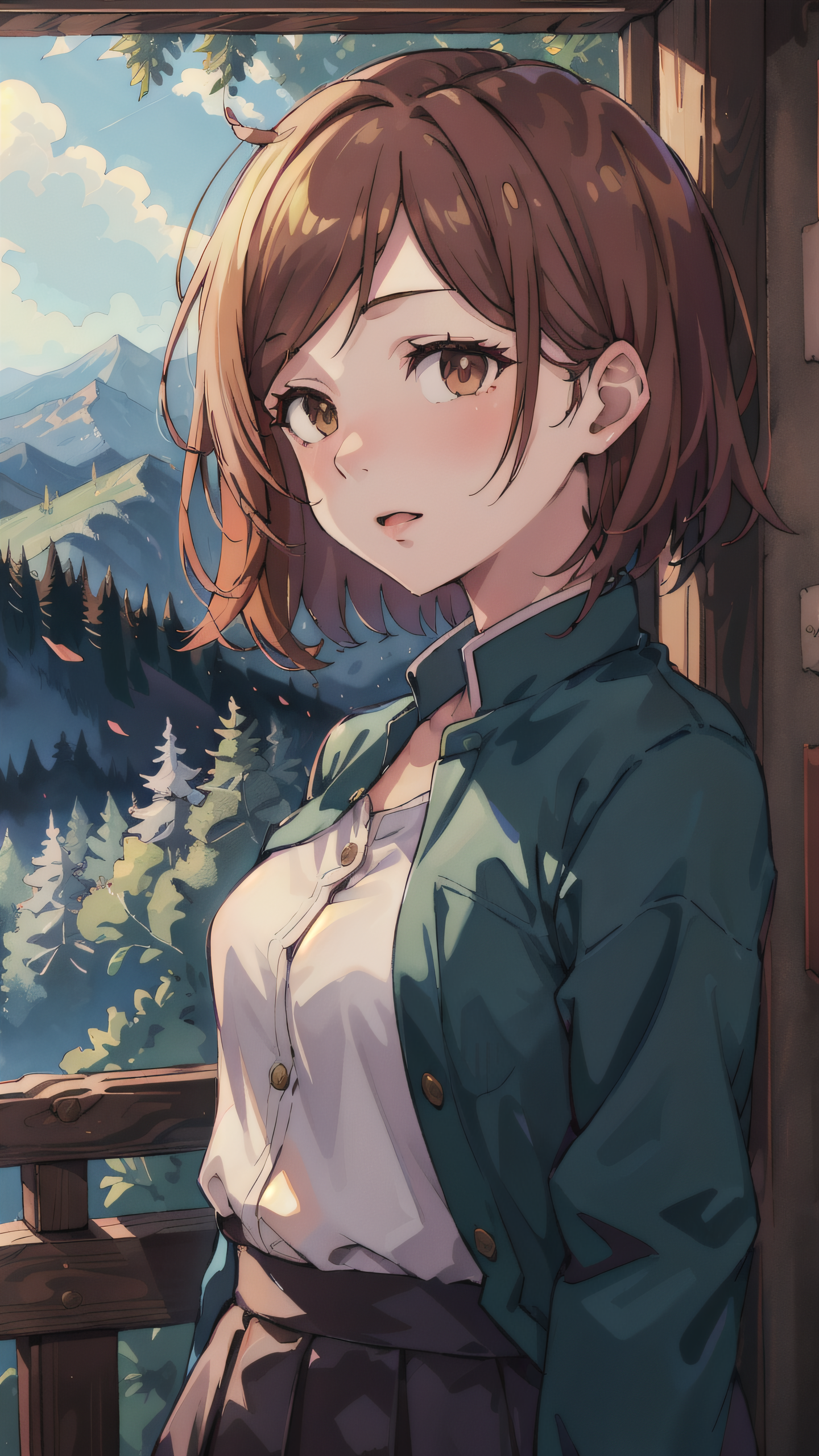 00082-227283857-kugisaki-nobara, 1girl, masterpiece, best quality, forest mountain.png